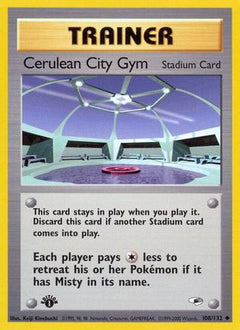 Cerulean City Gym (108/132) [Gym Heroes 1st Edition]-1