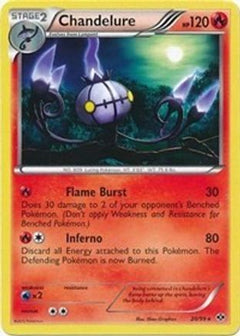 Chandelure (20/99) (Theme Deck Exclusive) [Black & White: Next Destinies]-1
