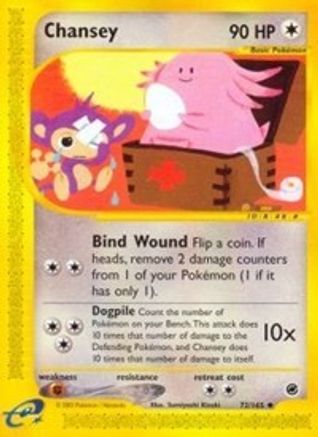 Chansey (72/165) [Expedition: Base Set]-1