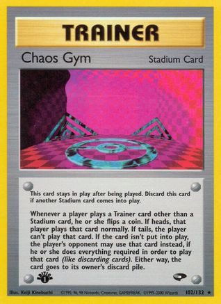 Chaos Gym (102/132) [Gym Challenge 1st Edition]-1