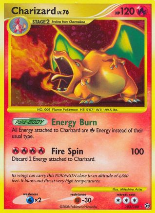 Charizard (103/100) [Diamond & Pearl: Stormfront]-1