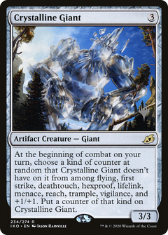 Crystalline Giant (Promo Pack) [Ikoria: Lair of Behemoths Promos]-1