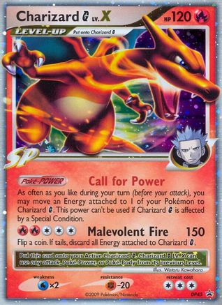 Charizard G LV.X (DP45) [Diamond & Pearl: Black Star Promos]-1