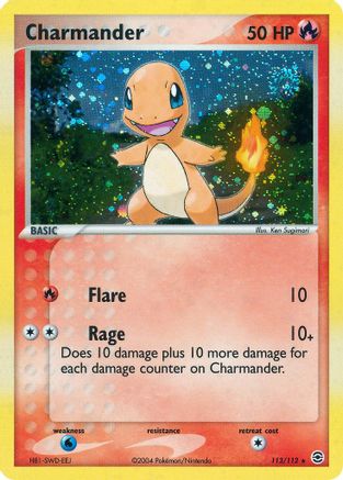 Charmander (113/112) [EX: FireRed & LeafGreen]-1