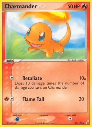 Charmander (48/100) [EX: Crystal Guardians]-1