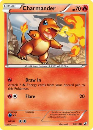 Charmander (17/113) [Black & White: Legendary Treasures]-1
