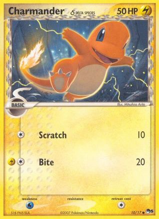 Charmander (10/17) (Delta Species) [POP Series 5]-1