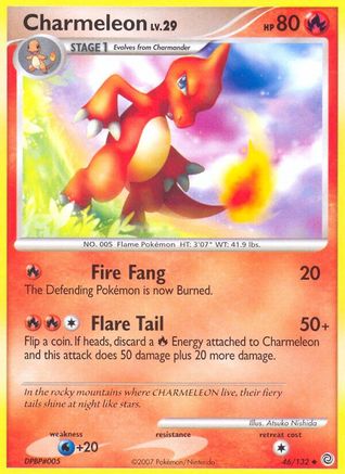 Charmeleon (46/132) [Diamond & Pearl: Secret Wonders]-1