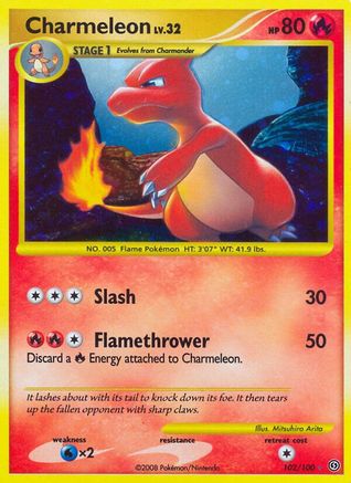 Charmeleon (102/100) [Diamond & Pearl: Stormfront]-1