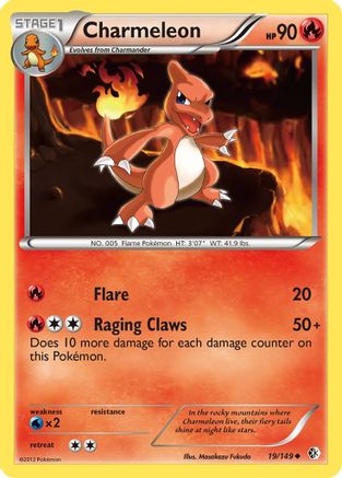 Charmeleon (19/149) [Black & White: Boundaries Crossed]-1