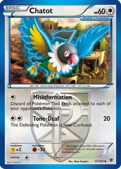Chatot (77/101) [Black & White: Plasma Blast]-1