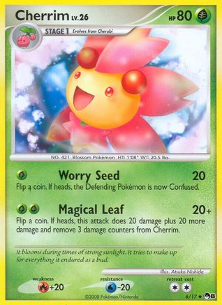 Cherrim (6/17) [POP Series 8]-1