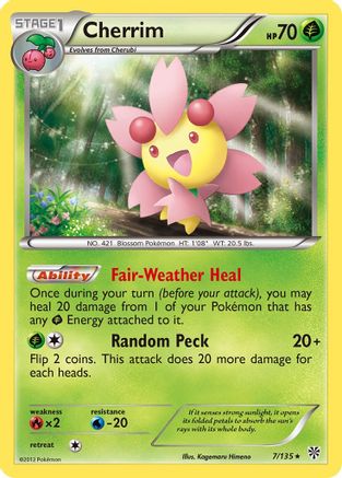 Cherrim (7/135) [Black & White: Plasma Storm]-1