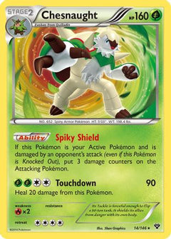Chesnaught (14/146) [XY: Base Set]-1