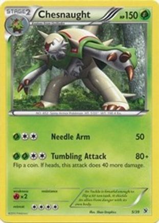 Chesnaught (5/39) [XY: Kalos Starter Set]-1