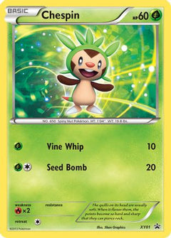 Chespin (XY01) [XY: Black Star Promos]-1