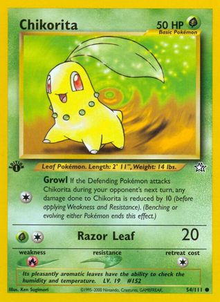 Chikorita (54/111) [Neo Genesis Unlimited]-1