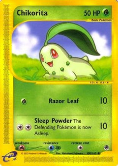 Chikorita (100/165) [Expedition: Base Set]-1