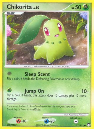 Chikorita (77/123) [Diamond & Pearl: Mysterious Treasures]-1