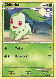 Chikorita (59/123) [HeartGold & SoulSilver: Base Set]-1
