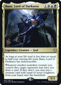 Bane, Lord of Darkness [Commander Legends: Battle for Baldur's Gate Prerelease Promos]-1