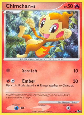 Chimchar (14/17) [POP Series 6]-1