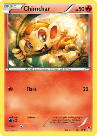 Chimchar (15/135) [Black & White: Plasma Storm]-1
