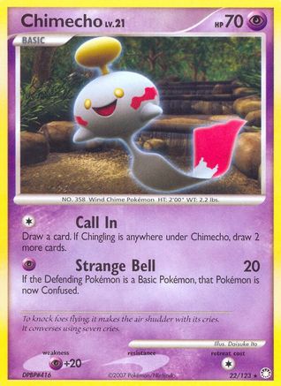 Chimecho (22/123) [Diamond & Pearl: Mysterious Treasures]-1