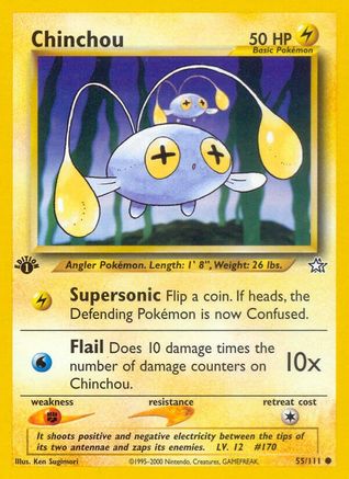 Chinchou (55/111) [Neo Genesis Unlimited]-1