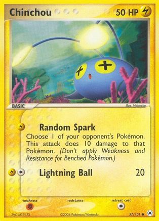 Chinchou (57/101) [EX: Hidden Legends]-1