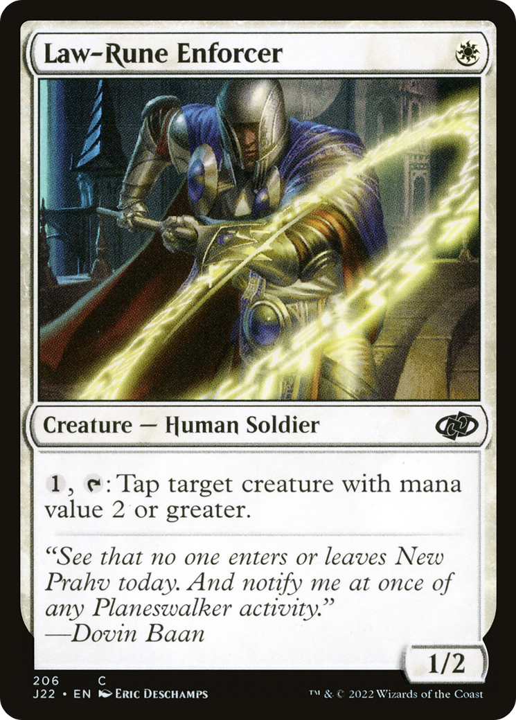 Law-Rune Enforcer [Jumpstart 2022]-1