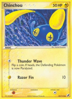 Chinchou (52/115) (Stamped) [EX: Unseen Forces]-1
