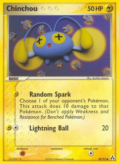 Chinchou (50/92) [EX: Legend Maker]-1