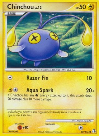 Chinchou (88/146) [Diamond & Pearl: Legends Awakened]-1