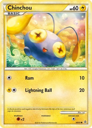 Chinchou (48/95) [HeartGold & SoulSilver: Unleashed]-1