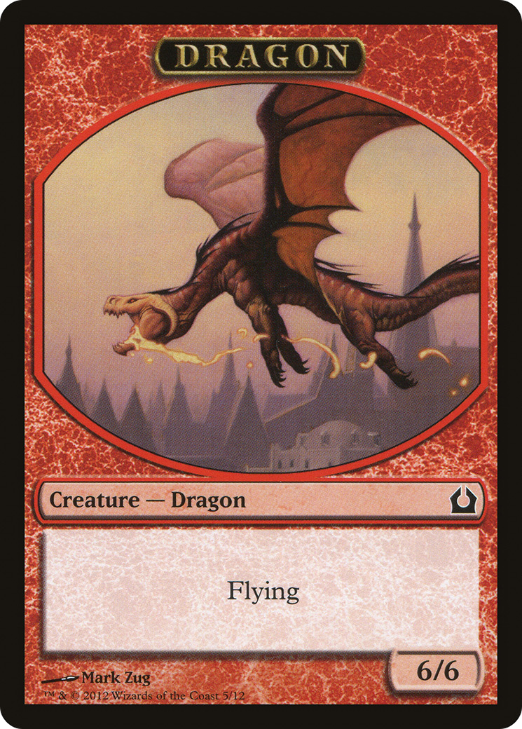 Dragon Token [Return to Ravnica Tokens]-1