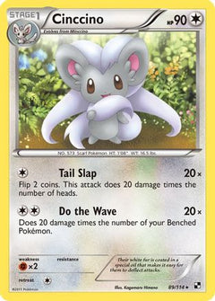 Cinccino (89/114) [Black & White: Base Set]-1