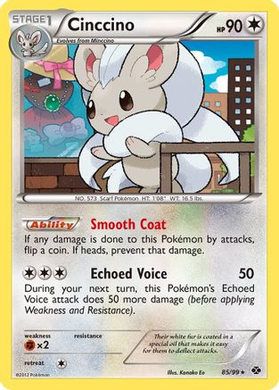 Cinccino (85/99) [Black & White: Next Destinies]-1