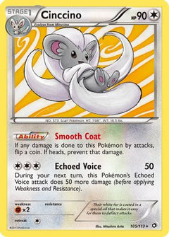 Cinccino (105/113) [Black & White: Legendary Treasures]-1