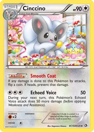 Cinccino (RC19/RC25) [Black & White: Legendary Treasures]-1