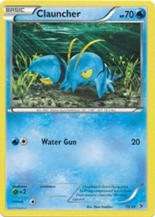 Clauncher (15/39) [XY: Kalos Starter Set]-1