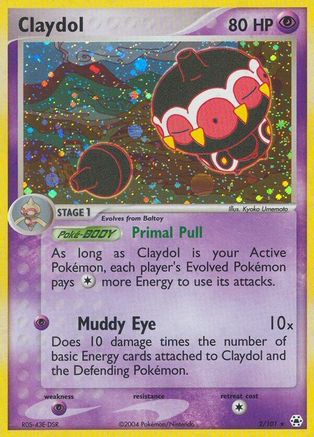 Claydol (2/101) [EX: Hidden Legends]-1