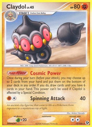 Claydol (15/106) [Diamond & Pearl: Great Encounters]-1