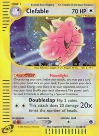 Clefable (7/165) [Expedition: Base Set]-1