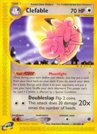 Clefable (41/165) [Expedition: Base Set]-1