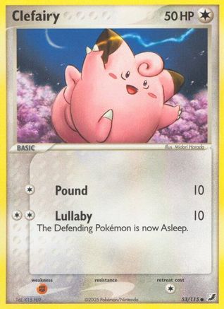 Clefairy (53/115) [EX: Unseen Forces]-1