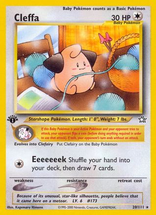 Cleffa (20/111) [Neo Genesis 1st Edition]-1
