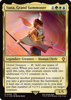 Yuna, Grand Summoner [FINAL FANTASY Commander]-1