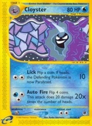 Cloyster (42/165) [Expedition: Base Set]-1