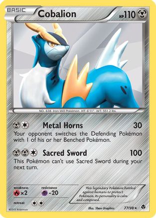 Cobalion (77/98) [Black & White: Emerging Powers]-1